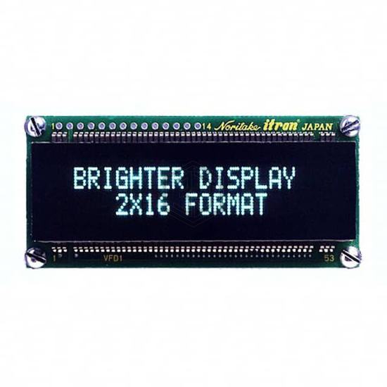 CU16025ECPB-W6J - Noritake Company Inc. - Display Modules - Vacuum Fluorescent (VFD)