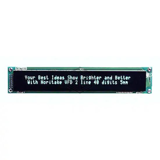 CU40025SCPB-W6J - Noritake Company Inc. - Display Modules - Vacuum Fluorescent (VFD)