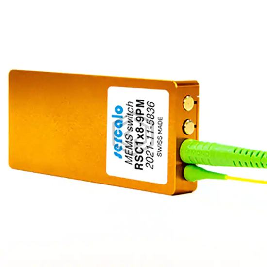 RSC1X8-9N-10-FA - Sercalo Microtechnology Ltd. - Fiber Optics - Switches, Multiplexers, Demultiplexers