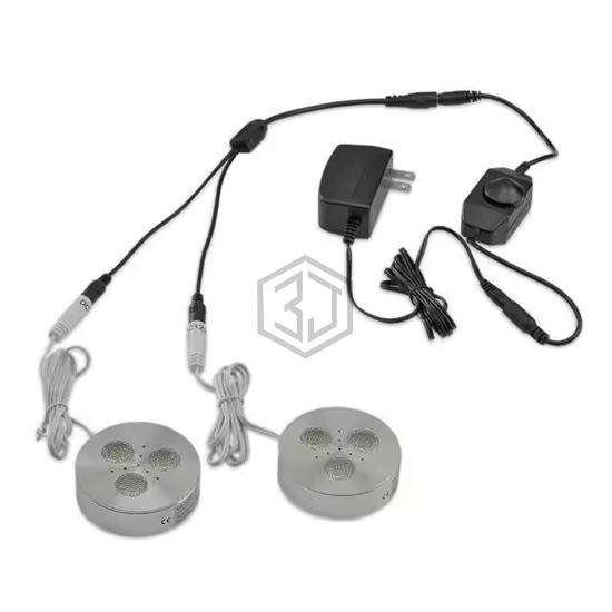 CAB-3W-WWD12V-K2 - LEDQuant - LED Lighting - COBs, Engines, Modules, Strips