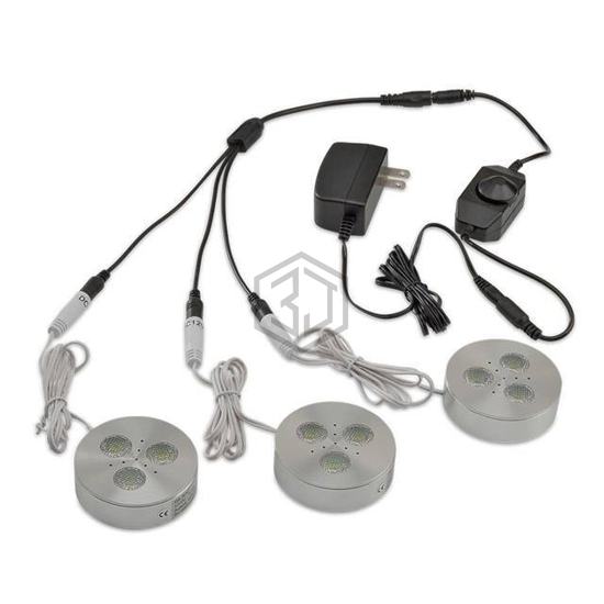 CAB-3W-WWD12V-K3 - LEDQuant - LED Lighting - COBs, Engines, Modules, Strips