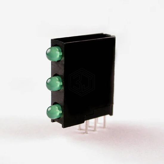 WP934SA/3GD - Kingbright - LEDs - Circuit Board Indicators, Arrays, Light Bars, Bar Graphs