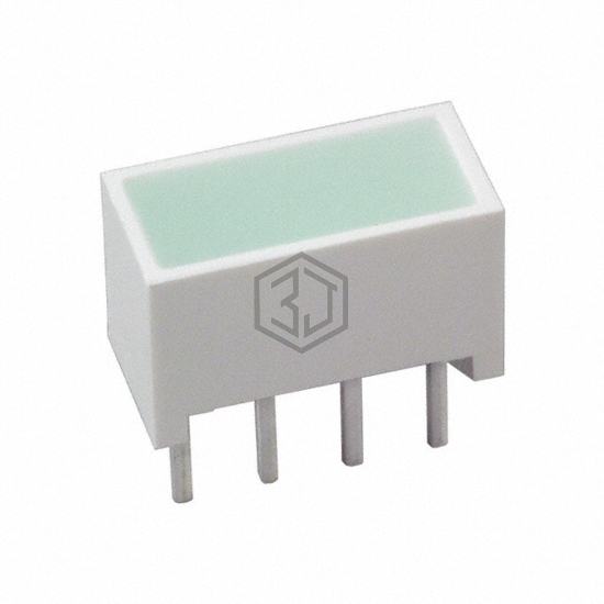 HLMP-2500 - Broadcom Limited - LEDs - Circuit Board Indicators, Arrays, Light Bars, Bar Graphs