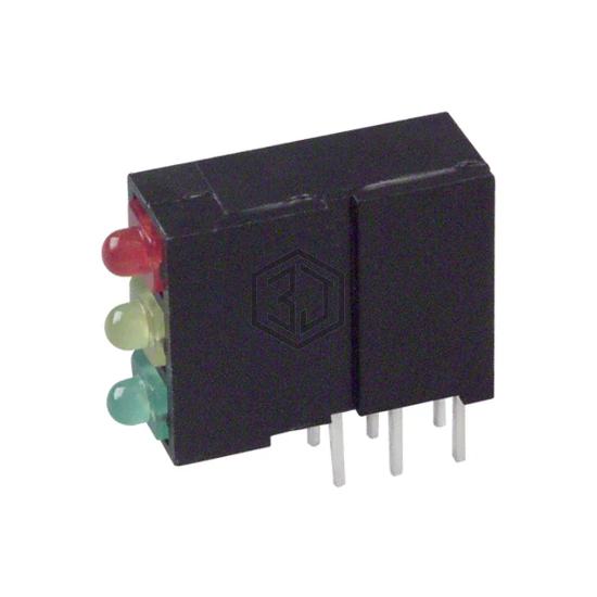 5700100132F - Dialight - LEDs - Circuit Board Indicators, Arrays, Light Bars, Bar Graphs