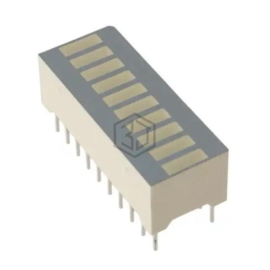 DC10GWA - Kingbright - LEDs - Circuit Board Indicators, Arrays, Light Bars, Bar Graphs