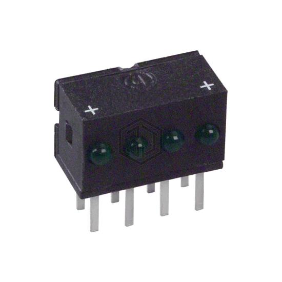 5554303F - Dialight - LEDs - Circuit Board Indicators, Arrays, Light Bars, Bar Graphs