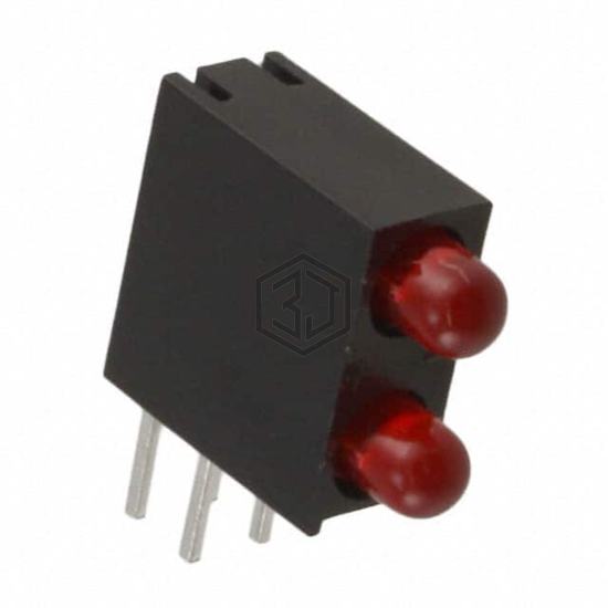 WP934EB/2ID - Kingbright - LEDs - Circuit Board Indicators, Arrays, Light Bars, Bar Graphs