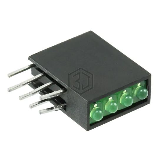 H485CGDL - Bivar Inc. - LEDs - Circuit Board Indicators, Arrays, Light Bars, Bar Graphs