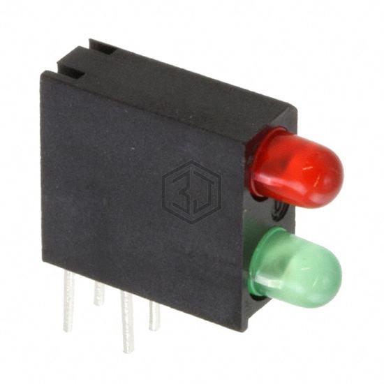 5530112200F - Dialight - LEDs - Circuit Board Indicators, Arrays, Light Bars, Bar Graphs