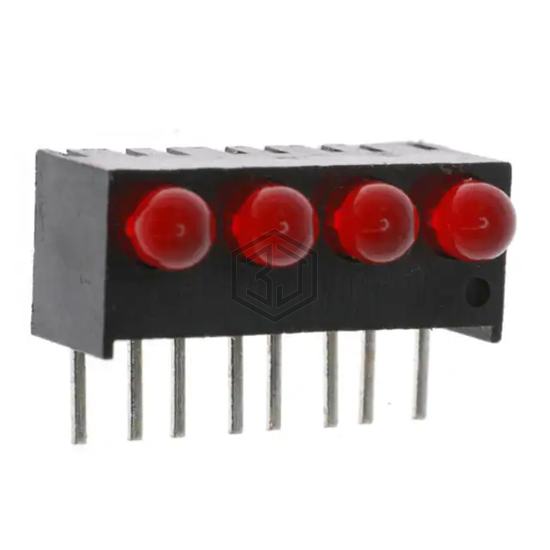 5510407004F - Dialight - LEDs - Circuit Board Indicators, Arrays, Light Bars, Bar Graphs