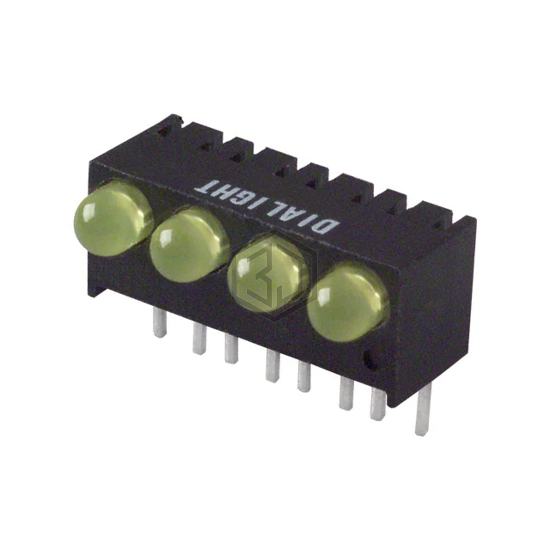 5510707004F - Dialight - LEDs - Circuit Board Indicators, Arrays, Light Bars, Bar Graphs