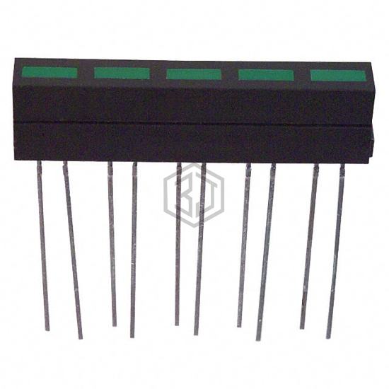 SSA-LXB525GD - Lumex Opto/Components Inc. - LEDs - Circuit Board Indicators, Arrays, Light Bars, Bar Graphs