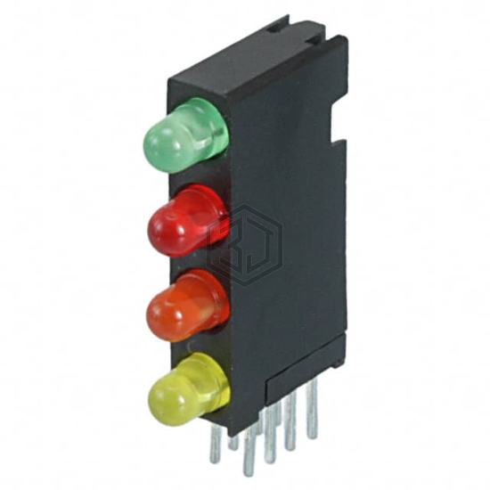 5680102173F - Dialight - LEDs - Circuit Board Indicators, Arrays, Light Bars, Bar Graphs