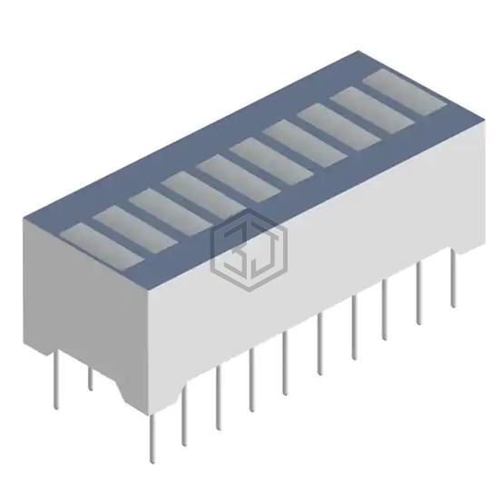 XGMDKX10D - SunLED - LEDs - Circuit Board Indicators, Arrays, Light Bars, Bar Graphs