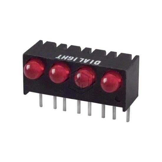 5511107004F - Dialight - LEDs - Circuit Board Indicators, Arrays, Light Bars, Bar Graphs