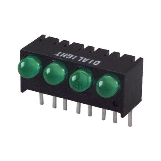 5510607004F - Dialight - LEDs - Circuit Board Indicators, Arrays, Light Bars, Bar Graphs