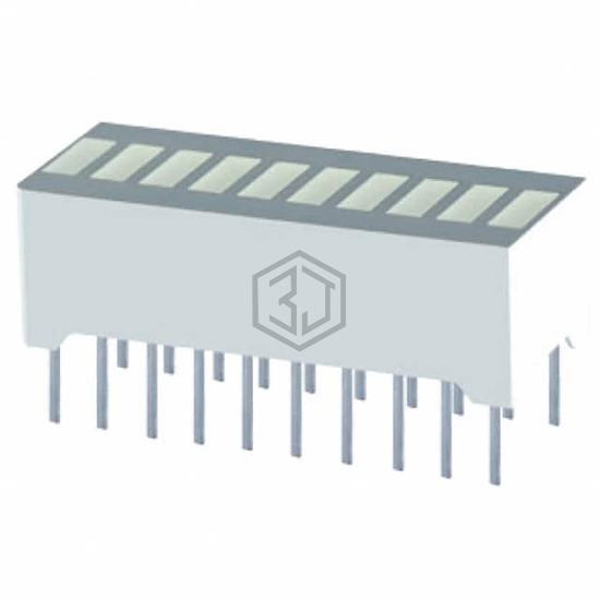 XGCBDX10D - SunLED - LEDs - Circuit Board Indicators, Arrays, Light Bars, Bar Graphs