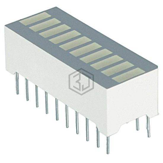 DC7G3HWA - Kingbright - LEDs - Circuit Board Indicators, Arrays, Light Bars, Bar Graphs