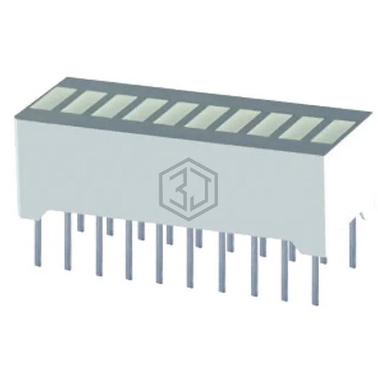 XGMRX10D - SunLED - LEDs - Circuit Board Indicators, Arrays, Light Bars, Bar Graphs