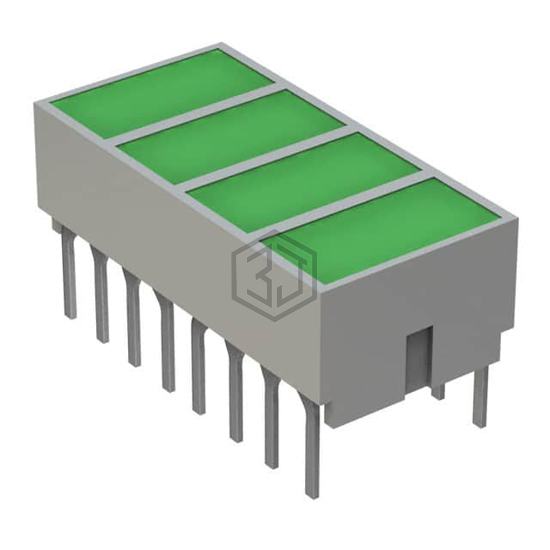 HLMP-2820 - Broadcom Limited - LEDs - Circuit Board Indicators, Arrays, Light Bars, Bar Graphs
