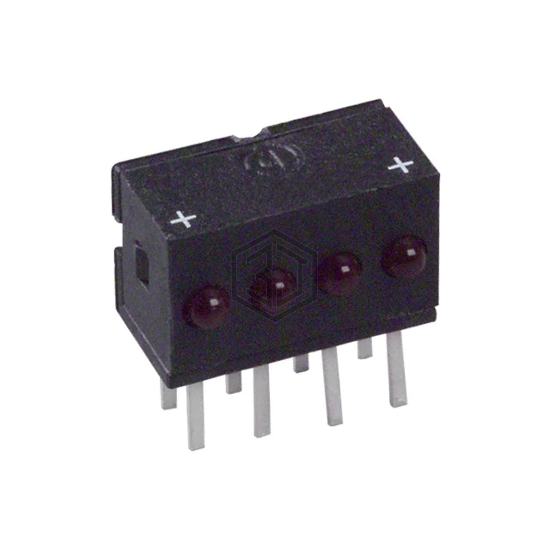 5554001F - Dialight - LEDs - Circuit Board Indicators, Arrays, Light Bars, Bar Graphs