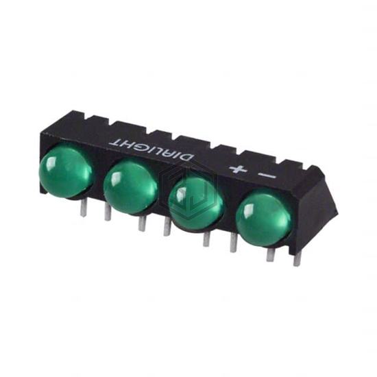 5500207004F - Dialight - LEDs - Circuit Board Indicators, Arrays, Light Bars, Bar Graphs