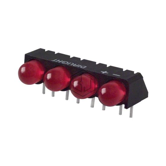5502407004F - Dialight - LEDs - Circuit Board Indicators, Arrays, Light Bars, Bar Graphs