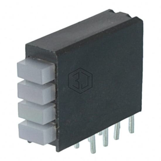 5680724444F - Dialight - LEDs - Circuit Board Indicators, Arrays, Light Bars, Bar Graphs