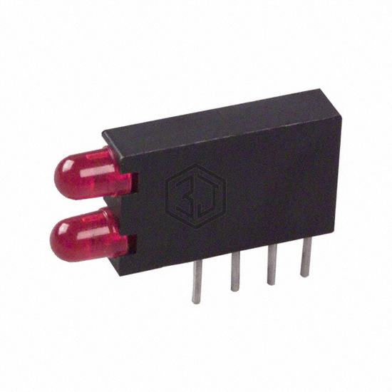 5682F1_1 - Visual Communications Company - VCC - LEDs - Circuit Board Indicators, Arrays, Light Bars, Bar Graphs