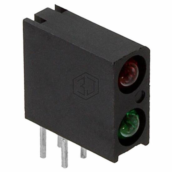 5532212100F - Dialight - LEDs - Circuit Board Indicators, Arrays, Light Bars, Bar Graphs