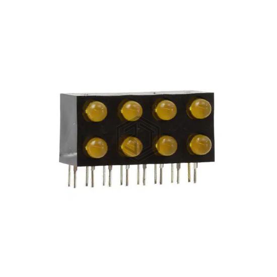 QBL7OA80D-MP8B2 - QT Brightek (QTB) - LEDs - Circuit Board Indicators, Arrays, Light Bars, Bar Graphs