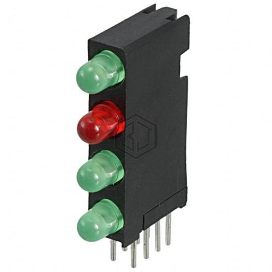 5680202122F - Dialight - LEDs - Circuit Board Indicators, Arrays, Light Bars, Bar Graphs