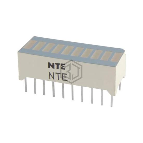 NTE3116 - NTE Electronics, Inc - LEDs - Circuit Board Indicators, Arrays, Light Bars, Bar Graphs
