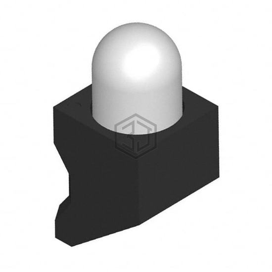 HT3-BLU-T - Bivar Inc. - LEDs - Circuit Board Indicators, Arrays, Light Bars, Bar Graphs
