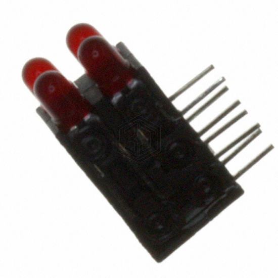 5684F1_1_1_1 - Visual Communications Company - VCC - LEDs - Circuit Board Indicators, Arrays, Light Bars, Bar Graphs