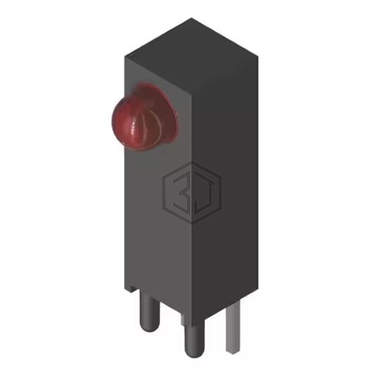 PL303-1R24 - P-tec - LEDs - Circuit Board Indicators, Arrays, Light Bars, Bar Graphs