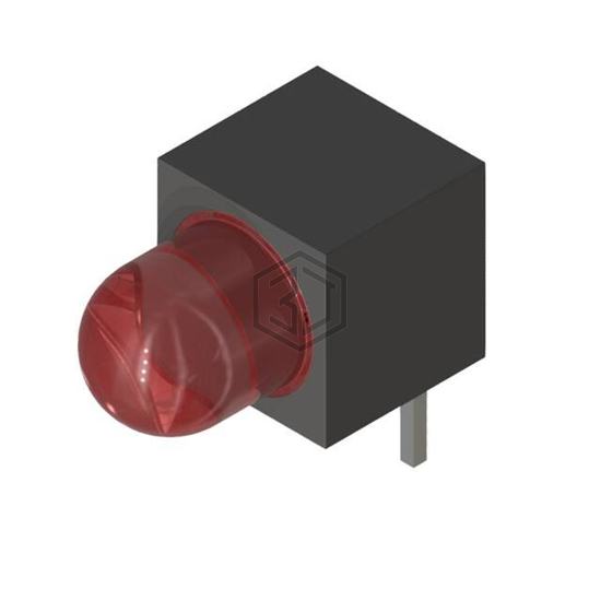 PL501-1R12 - P-tec - LEDs - Circuit Board Indicators, Arrays, Light Bars, Bar Graphs