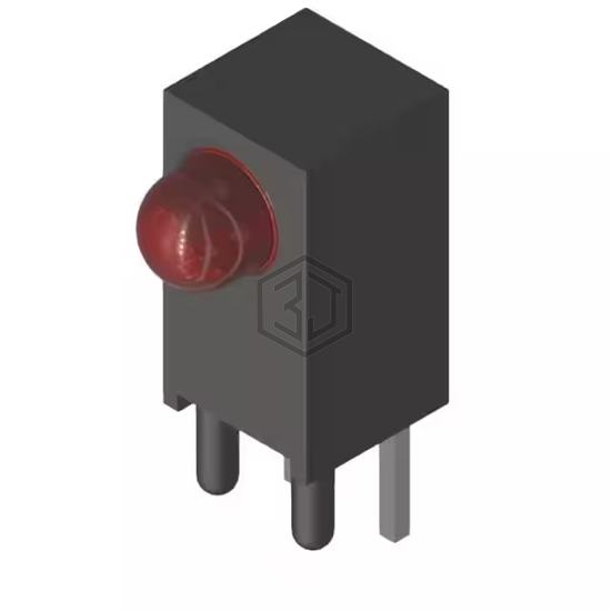 PL303A-1R12 - P-tec - LEDs - Circuit Board Indicators, Arrays, Light Bars, Bar Graphs