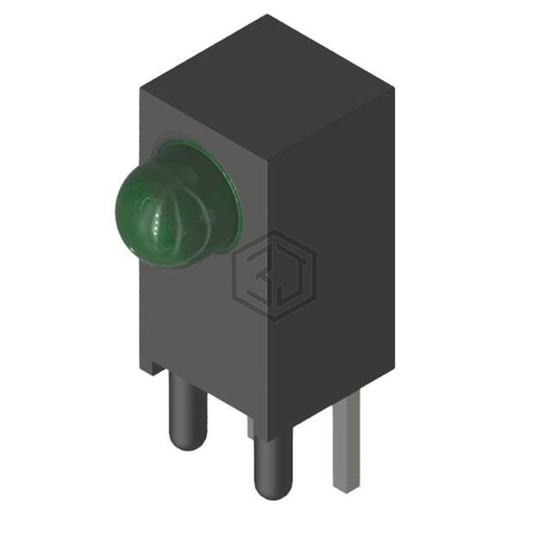 PL303A-1G13 - P-tec - LEDs - Circuit Board Indicators, Arrays, Light Bars, Bar Graphs