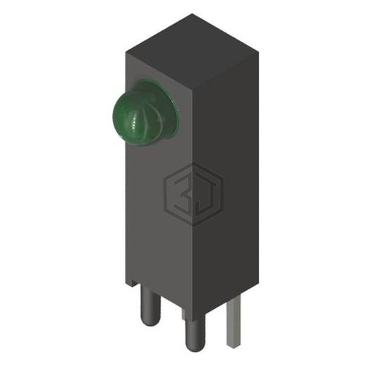 PL303-1G13 - P-tec - LEDs - Circuit Board Indicators, Arrays, Light Bars, Bar Graphs