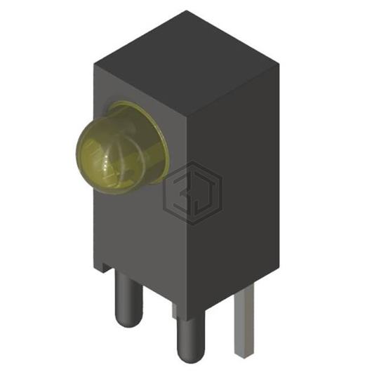 PL303A-1Y01 - P-tec - LEDs - Circuit Board Indicators, Arrays, Light Bars, Bar Graphs