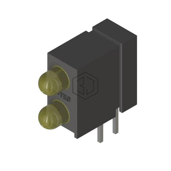 PL308-2Y01 - P-tec - LEDs - Circuit Board Indicators, Arrays, Light Bars, Bar Graphs