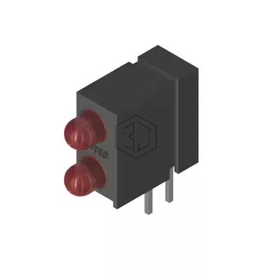PL308-2R12 - P-tec - LEDs - Circuit Board Indicators, Arrays, Light Bars, Bar Graphs