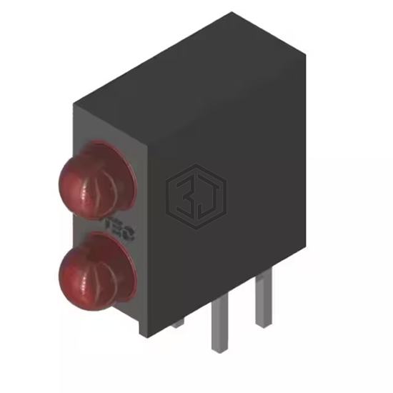 PL309-2R12 - P-tec - LEDs - Circuit Board Indicators, Arrays, Light Bars, Bar Graphs