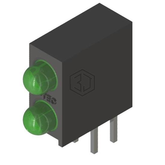 PL309-2G13 - P-tec - LEDs - Circuit Board Indicators, Arrays, Light Bars, Bar Graphs