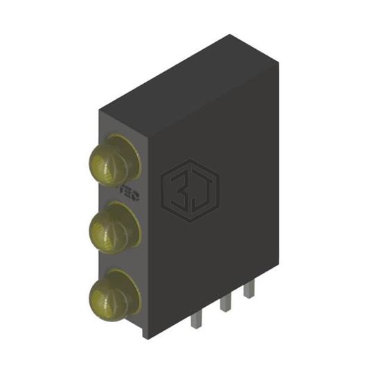 PL311-3Y01 - P-tec - LEDs - Circuit Board Indicators, Arrays, Light Bars, Bar Graphs