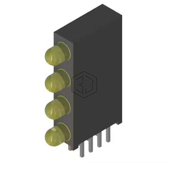 PL314-4Y01 - P-tec - LEDs - Circuit Board Indicators, Arrays, Light Bars, Bar Graphs