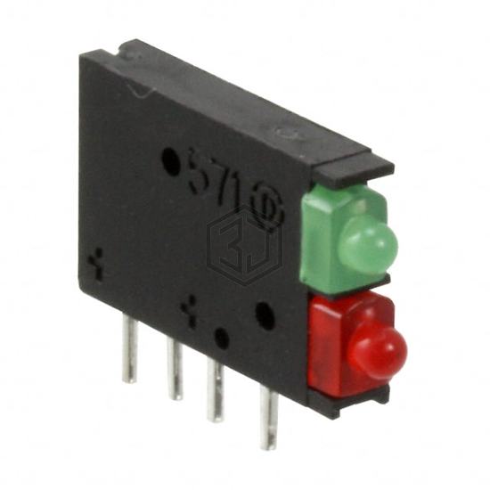 5710121F - Dialight - LEDs - Circuit Board Indicators, Arrays, Light Bars, Bar Graphs