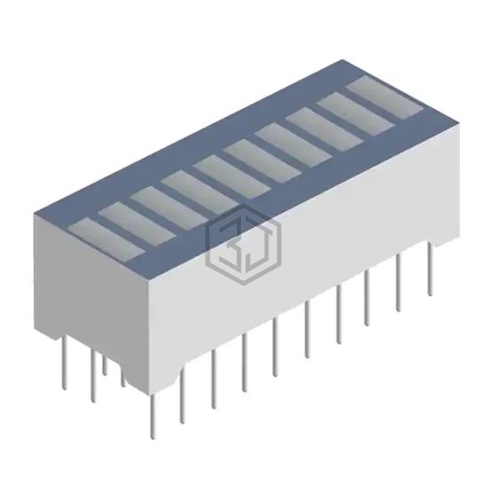 XGMDKVGX10D - SunLED - LEDs - Circuit Board Indicators, Arrays, Light Bars, Bar Graphs