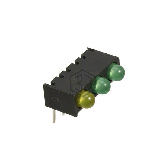 5510003828F - Dialight - LEDs - Circuit Board Indicators, Arrays, Light Bars, Bar Graphs